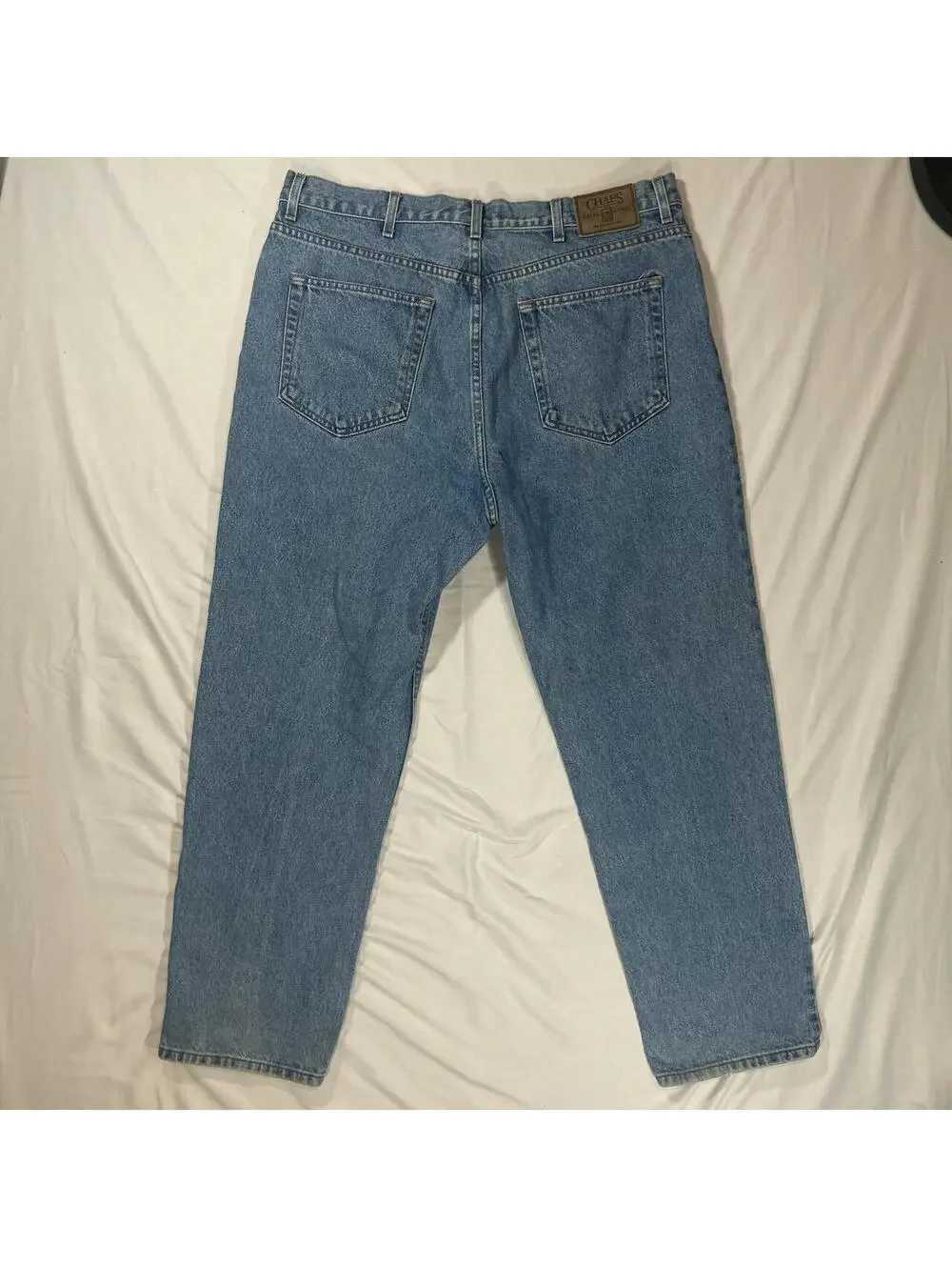 Vintage Y2K Chaps Ralph Lauren relaxed fit jeans.